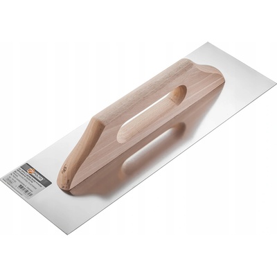 Hladítko nerezové s dřevěnou rukojetí 130 x 380 mm Polax