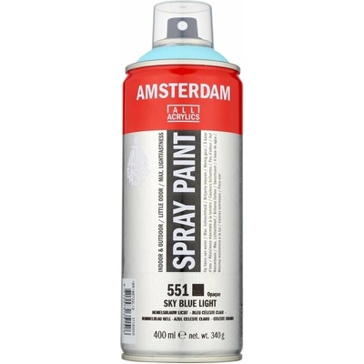 Amsterdam akrylový sprej 400 ml 551 Sky Blue Light