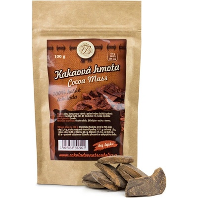 Čokoládovna Troubelice Kakaová hmota Hmotnost: 1 kg
