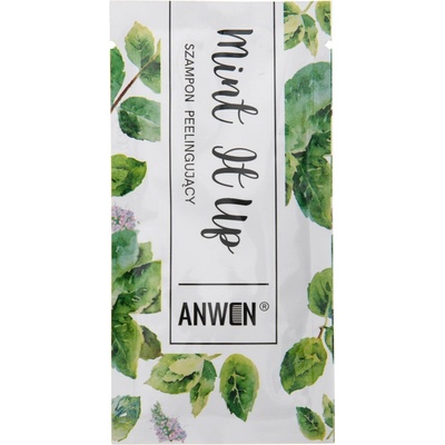 Anwen Šampón na peeling Mint It Up v sáčku 10 ml