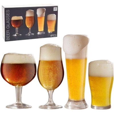 Excellent Pivné poháre Houseware 4 x 600 ml