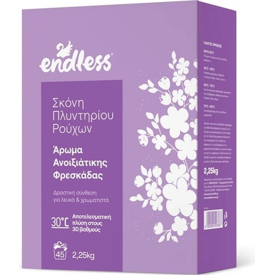 Endless Prací prášok Spring fresh, 2,25 kg