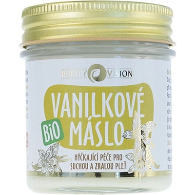 Purity Vision Vanilkové máslo bio 70 ml – Zboží Mobilmania