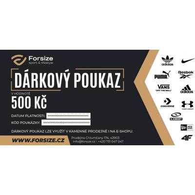Dárkový poukaz 500 500