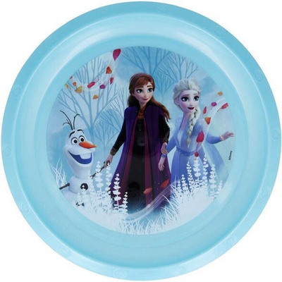 STOR Talíř Frozen Winter Blue 22 cm