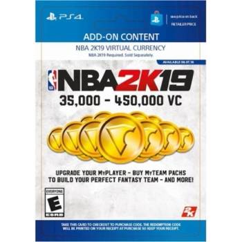 NBA 2K19 450,000 VC