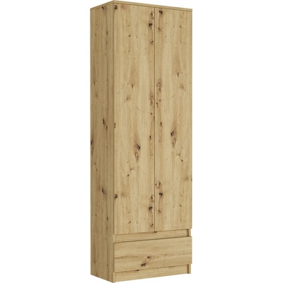 Framire Moderná 60 x 180 x 35 cm antracit/dub artisan
