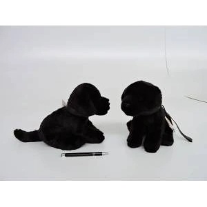 Mattel *PLUSH dog, 26 cm, labrador, black