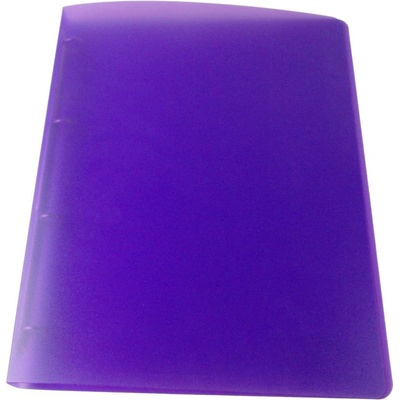 Karton P+P OPaline kroužkový pořadač 4 kroužky A4 2 cm fialový