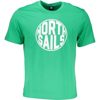 North sails Мъжка тениска с къси ръкави north sails, Цвят Зелен (902836000_ve0409)