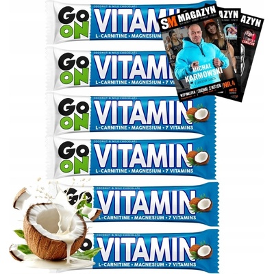 Vieste GO ON Vitaminová tyčinka l-carnitin 50 g – Zboží Dáma