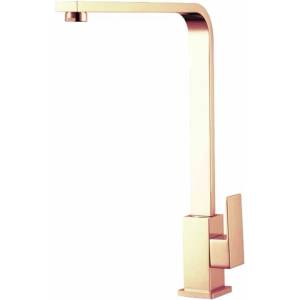 Inter Ceramic Смесител за кухня Inter Ceramic Sahara, еднолостов, финиш гланциран златен (7107018G)