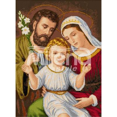 Milena Style Светото семейство - гоблен със схема конци dmc 1: 1