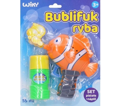Bublifuk ryba set 55 ml