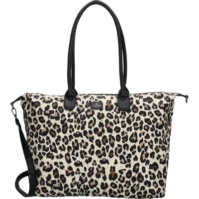 Charm London Buckingham Shopper Leopard Beige