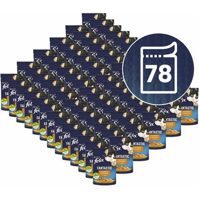 Felix Fantastic kuře v želé 78 x 85 g