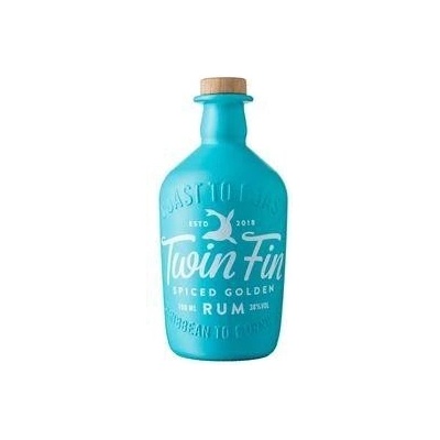 Twin Fin Spiced Golden Rum 38% 0,7 l (čistá fľaša)