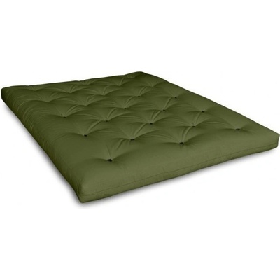 futons.cz FUTON natural latex (kaučuk) Olive