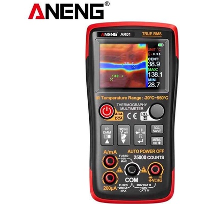 ANENG Компактен 2 в 1 цифров мултицет с термовизионна камера aneng ar01 (6976155141025)