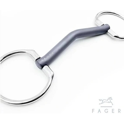 Fager Olivové udidlo nelomené Titanium Sara