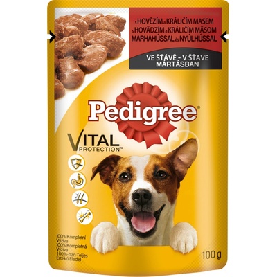 Pedigree Adult hovězí & jehně 100 g