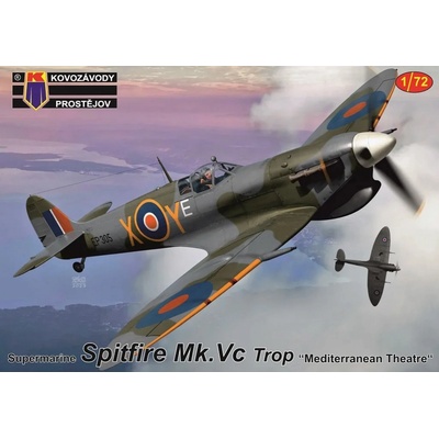 Kovozávody Prostějov Supermarine Spitfire Mk.Vc Trop Mediterranean Theatre 1:72