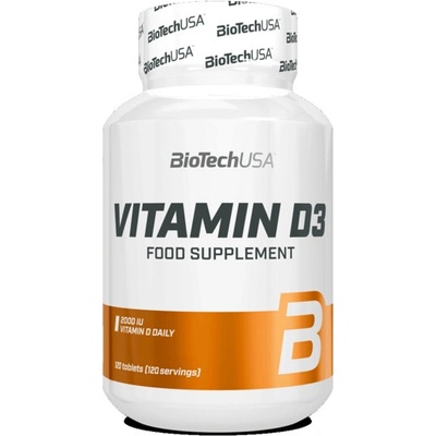BiotechUSA Vitamin D3 120 tablet