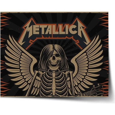 Sablio Plagát METALLICA Padlý anděl - 90x60 cm