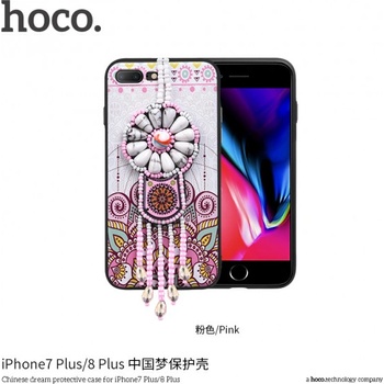 Púzdro HOCO ochranné s korálikmi Apple iPhone 7 Plus/8 Plus ružové