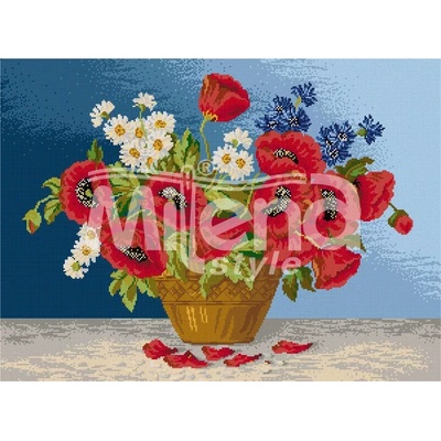 Milena Style Ваза с полски цветя конци Ariadna 1: 1