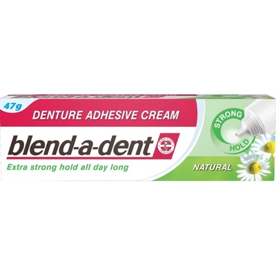 Blend-a-Dent Fixačný krém na zubnú náhradu Natural 47 g