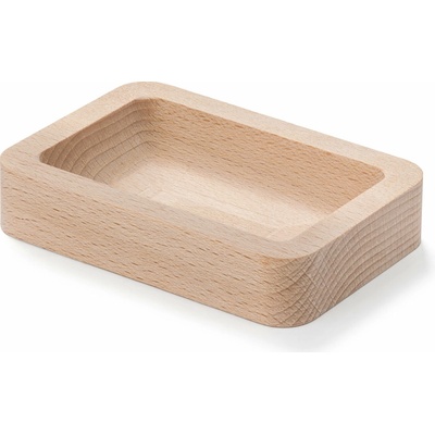 Metrie Kvida-9010S Dřevěná miska masivní dřevo 100 × 70 mm