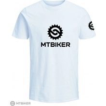 Mtbiker Logo 2 tričko bílé