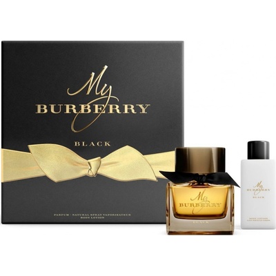 Burberry My Burberry Black EDP 50 ml + tělové mléko 75 ml dárková sada