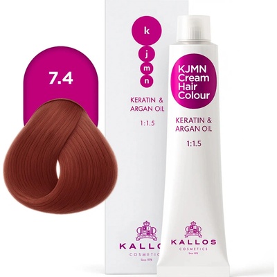 Kallos KJMN barva středně Mměděnýblond 7.4 100 ml