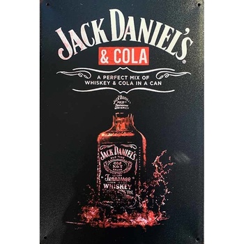 Ceduľa Jack Daniels & Cola