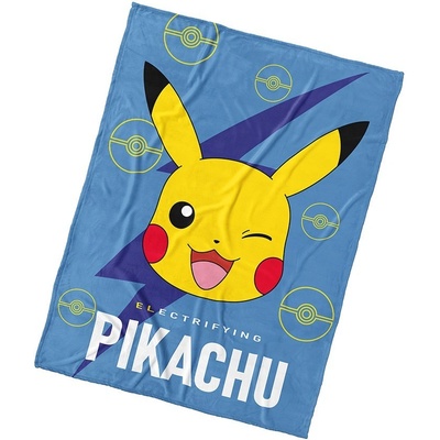 Carbotex Dětská deka Pokémon Elektrický Pikachu – Zboží Dáma