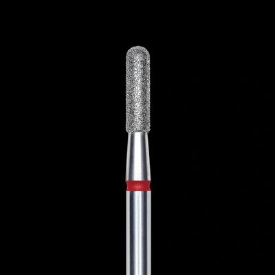 Staleks Diamantová fréza Cylinder červená 2,3 mm/6,5 mm FA30R023/6.5