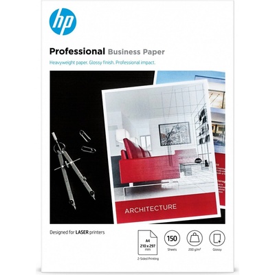 HP Professional Business Paper, Glossy, 200 g/m2, A4 (210 x 297 mm), 150 sheets (7MV83A)