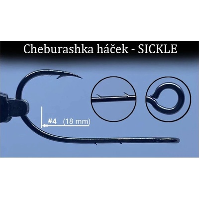 Jigovky CZ Jednoháček na čeburašku Sickle vel.6 10 ks