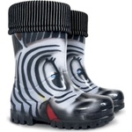 Demar twister lux print 0039 s зебра / Детски гумени ботуши с изолация 32-33 (0039s/32-33)