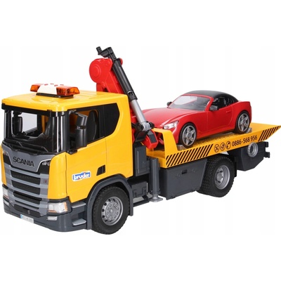 Bruder Scania Super 560R odťah s autom 3552