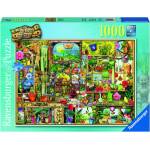 Ravensburger Пъзел Ravensburger от 1000 части - Градинарски шкаф (19482)