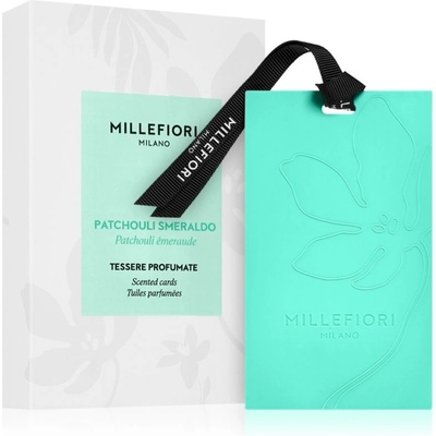 Millefiori Laundry Patchouli Smeraldo 3 ks