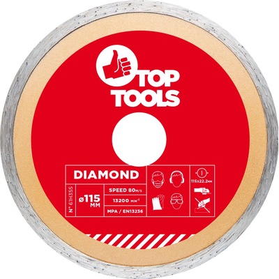 Top Tools Diamantový kotouč 115 x 22.2 mm 61H355