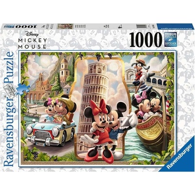 RAVENSBURGER Prázdniny Mickeyho a Minnie 1000 dílků