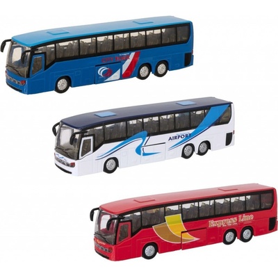 Halsall Teamsterz cestovný autobus 18 cm City Tour modrý