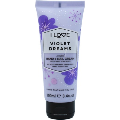I Love Cosmetics Violet Dreams Hand & Nail Cream 100 ml