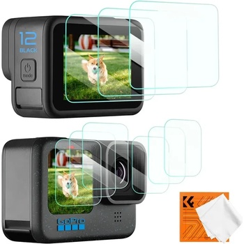 K& F Concept Протектор за LCD дислпей за GoPro Hero 9/10/11/12 стъкло 0, 3 mm 3бр