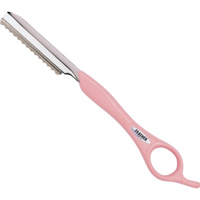 Feather Styling Razor Pastel Colors profesionálny zrezávač na vlasy v pastelových farbách Baby Pink